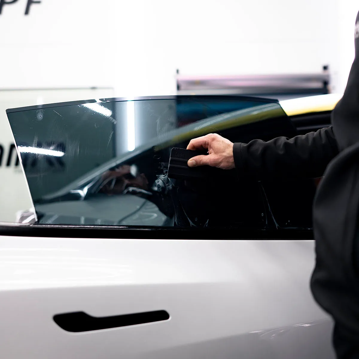 Window tinting and blackout